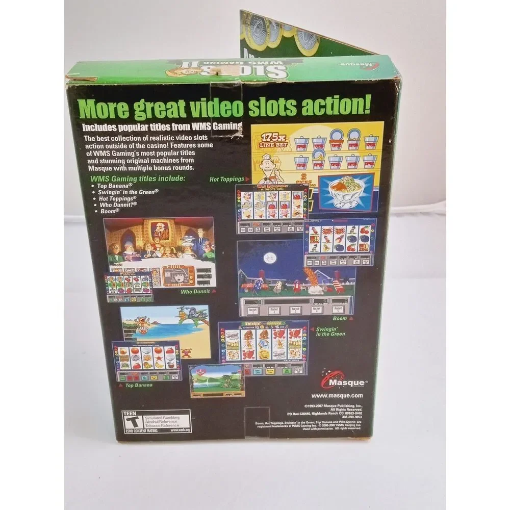 Slots‎ II Featuring WMS Gaming 2 (PC, 2007) 🎰🦥